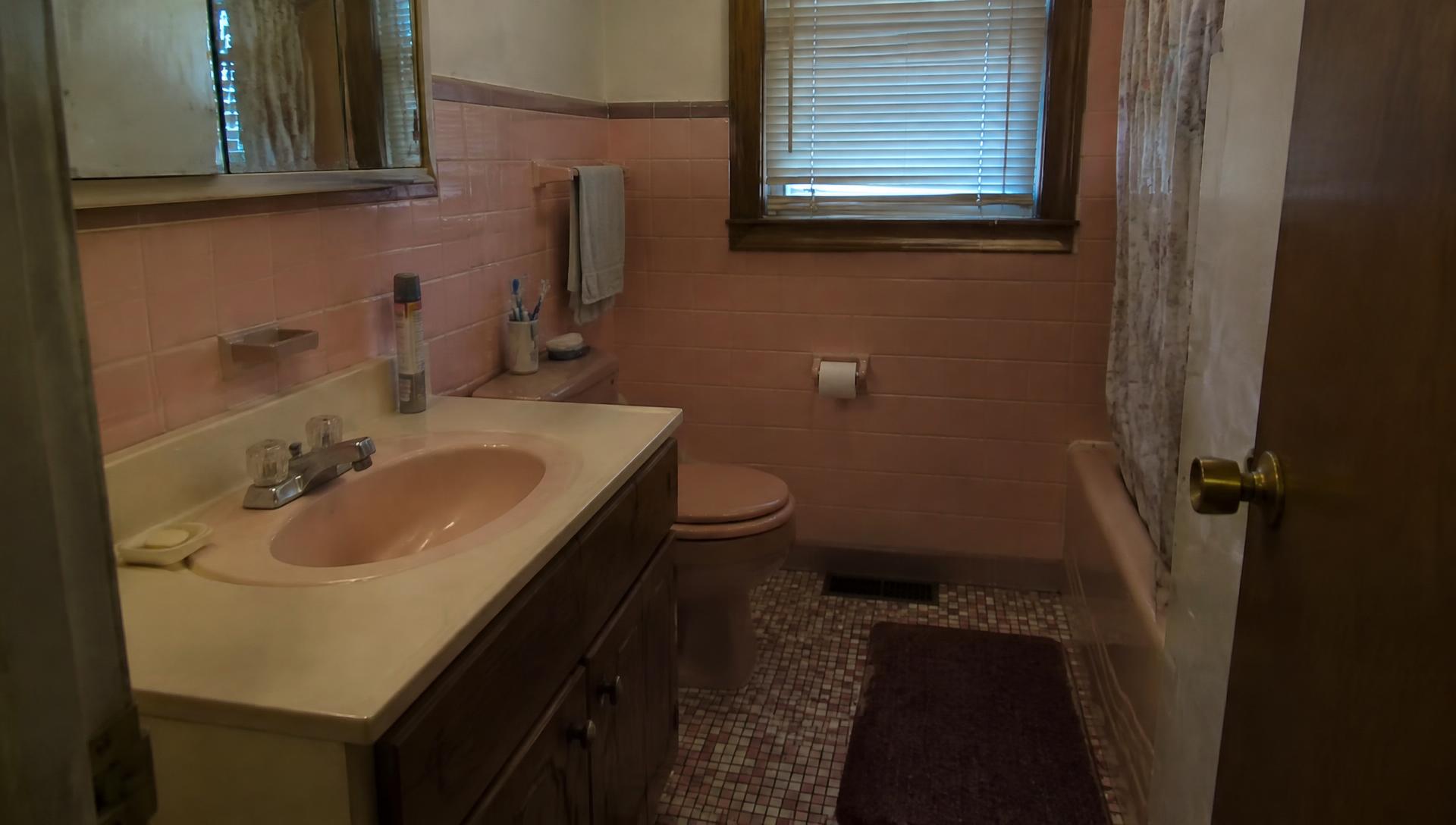 Mt. Lebanon primary bath renovation — before
